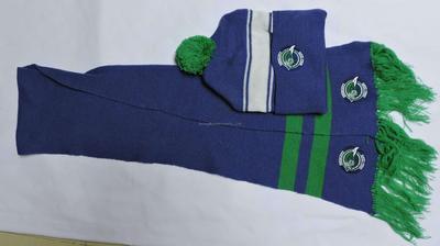 Knitted hat&scarf set