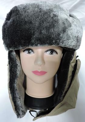 Winter hat with face protection